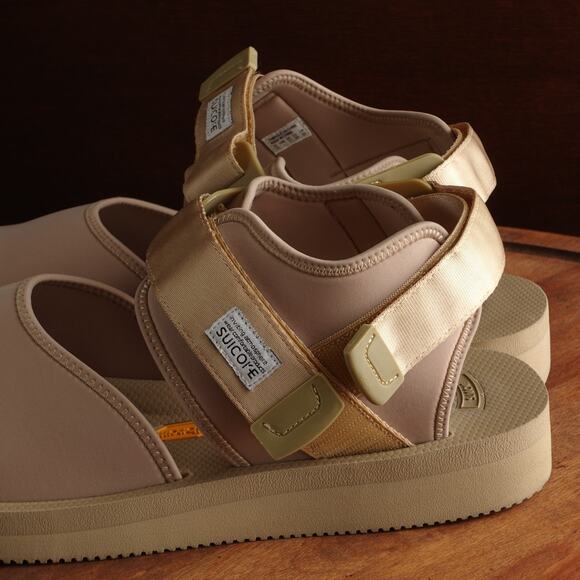 Suicoke Sandals Mens Size 12 Beige BITA-V Sport Split Toe Vibram Casual Shoes main image 4